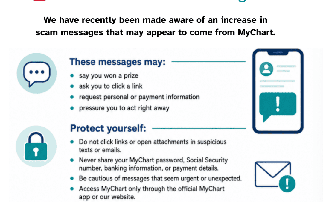 MyChart Safety Reminder